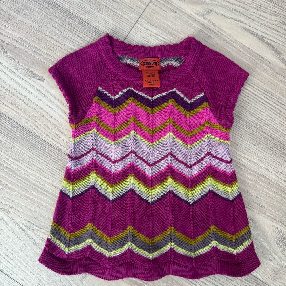 Missoni for Target woven girls top XS 3-6 months